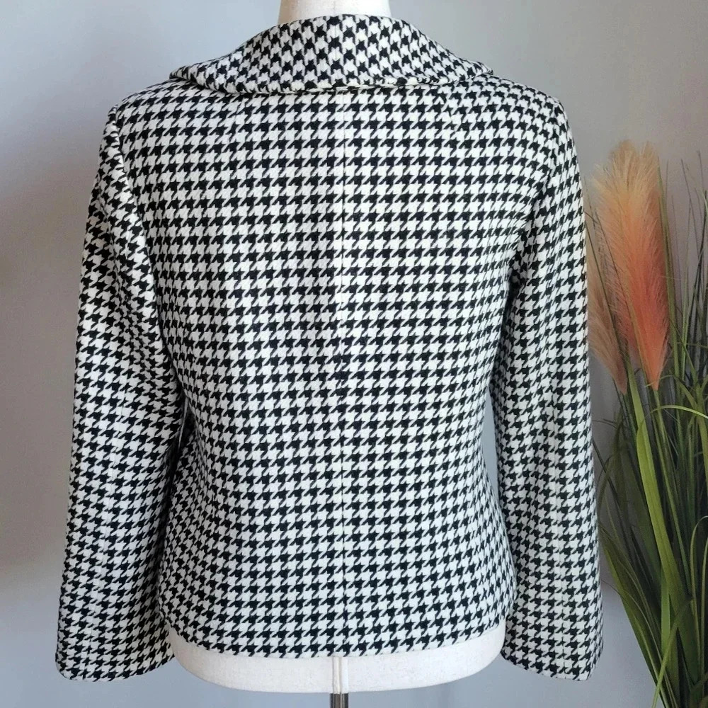 Pendleton, Houndstooth Virgin Lambs Wool Double B… - image 4